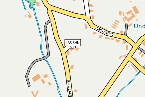 LA8 8HN map - OS OpenMap – Local (Ordnance Survey) LA8 8HN map - OS OpenMap – Local (Ordnance Survey)