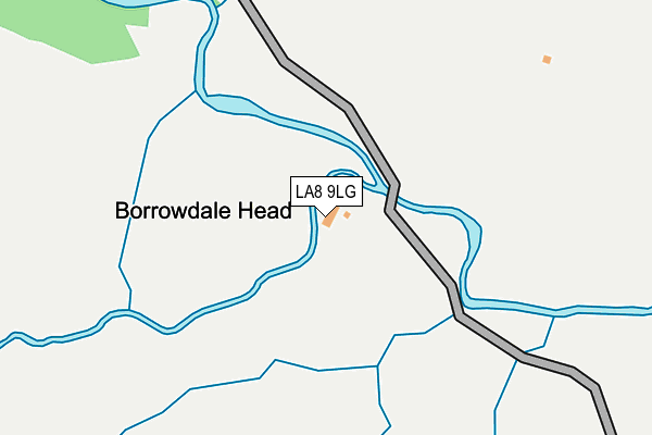 LA8 9LG map - OS OpenMap – Local (Ordnance Survey) LA8 9LG map - OS OpenMap – Local (Ordnance Survey)