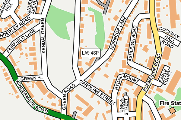 LA9 4SP map - OS OpenMap – Local (Ordnance Survey) LA9 4SP map - OS OpenMap – Local (Ordnance Survey)