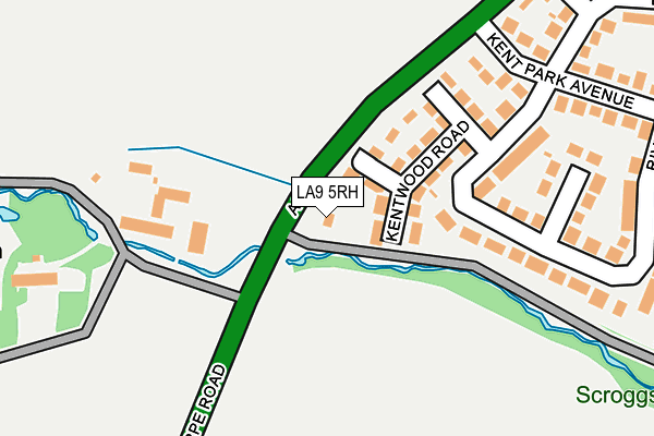 LA9 5RH map - OS OpenMap – Local (Ordnance Survey) LA9 5RH map - OS OpenMap – Local (Ordnance Survey)