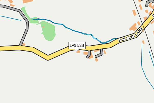 LA9 5SB map - OS OpenMap – Local (Ordnance Survey) LA9 5SB map - OS OpenMap – Local (Ordnance Survey)
