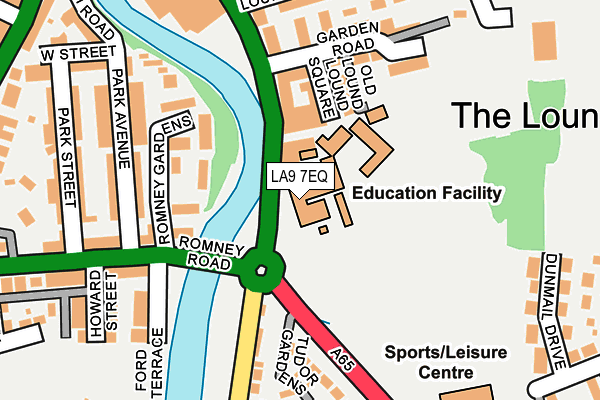 LA9 7EQ map - OS OpenMap – Local (Ordnance Survey) LA9 7EQ map - OS OpenMap – Local (Ordnance Survey)