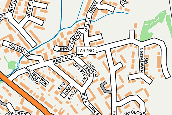 LA9 7NQ map - OS OpenMap – Local (Ordnance Survey) LA9 7NQ map - OS OpenMap – Local (Ordnance Survey)