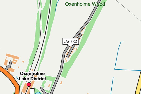 LA9 7RD map - OS OpenMap – Local (Ordnance Survey) LA9 7RD map - OS OpenMap – Local (Ordnance Survey)