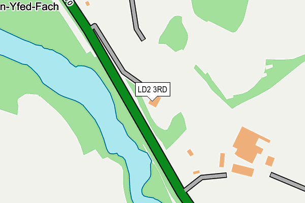 LD2 3RD map - OS OpenMap – Local (Ordnance Survey) LD2 3RD map - OS OpenMap – Local (Ordnance Survey)