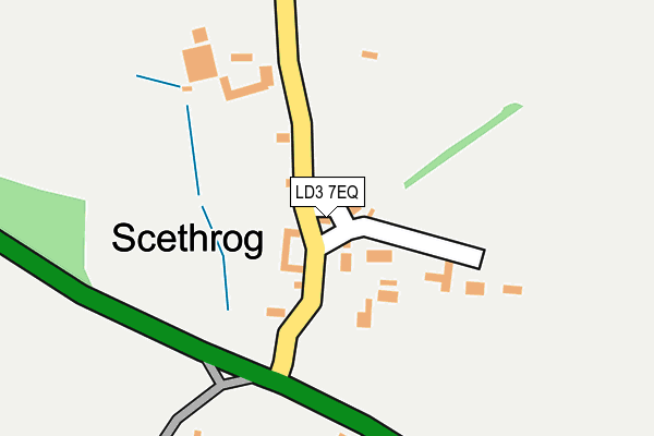 LD3 7EQ map - OS OpenMap – Local (Ordnance Survey) LD3 7EQ map - OS OpenMap – Local (Ordnance Survey)