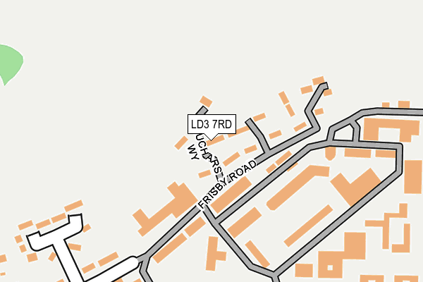 LD3 7RD map - OS OpenMap – Local (Ordnance Survey) LD3 7RD map - OS OpenMap – Local (Ordnance Survey)
