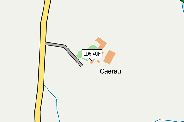 LD5 4UF map - OS OpenMap – Local (Ordnance Survey) LD5 4UF map - OS OpenMap – Local (Ordnance Survey)