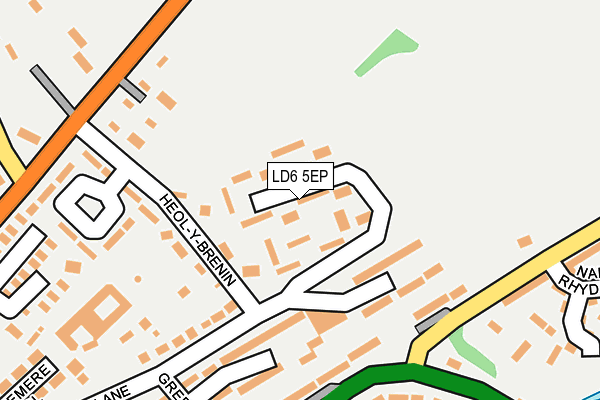 LD6 5EP map - OS OpenMap – Local (Ordnance Survey) LD6 5EP map - OS OpenMap – Local (Ordnance Survey)