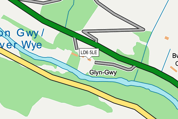 LD6 5LE map - OS OpenMap – Local (Ordnance Survey) LD6 5LE map - OS OpenMap – Local (Ordnance Survey)