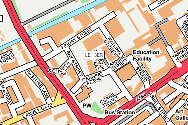 LE1 3ER map - OS OpenMap – Local (Ordnance Survey) LE1 3ER map - OS OpenMap – Local (Ordnance Survey)