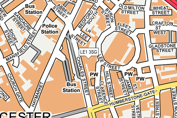 LE1 3SG map - OS OpenMap – Local (Ordnance Survey) LE1 3SG map - OS OpenMap – Local (Ordnance Survey)