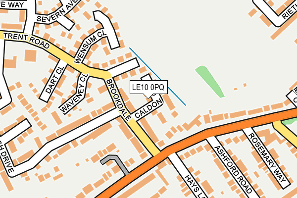 LE10 0PQ map - OS OpenMap – Local (Ordnance Survey) LE10 0PQ map - OS OpenMap – Local (Ordnance Survey)