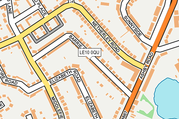 LE10 0QU map - OS OpenMap – Local (Ordnance Survey) LE10 0QU map - OS OpenMap – Local (Ordnance Survey)