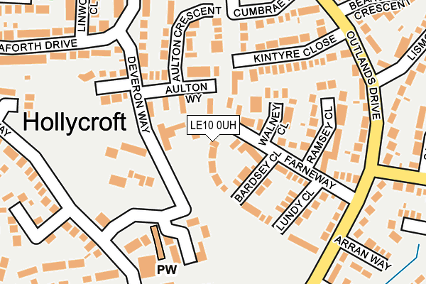 LE10 0UH map - OS OpenMap – Local (Ordnance Survey) LE10 0UH map - OS OpenMap – Local (Ordnance Survey)