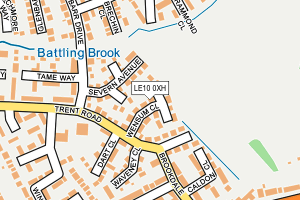 LE10 0XH map - OS OpenMap – Local (Ordnance Survey) LE10 0XH map - OS OpenMap – Local (Ordnance Survey)