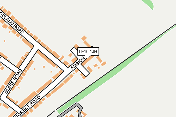 LE10 1JH map - OS OpenMap – Local (Ordnance Survey) LE10 1JH map - OS OpenMap – Local (Ordnance Survey)