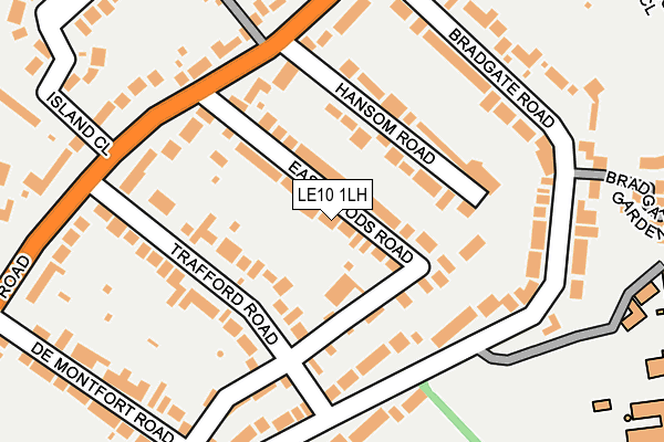 LE10 1LH map - OS OpenMap – Local (Ordnance Survey) LE10 1LH map - OS OpenMap – Local (Ordnance Survey)