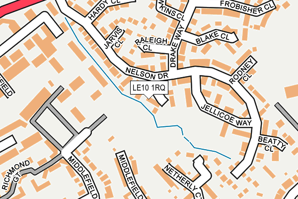 LE10 1RQ map - OS OpenMap – Local (Ordnance Survey) LE10 1RQ map - OS OpenMap – Local (Ordnance Survey)