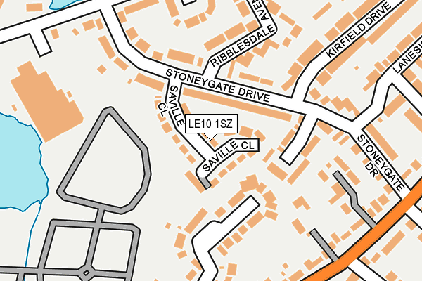 LE10 1SZ map - OS OpenMap – Local (Ordnance Survey) LE10 1SZ map - OS OpenMap – Local (Ordnance Survey)