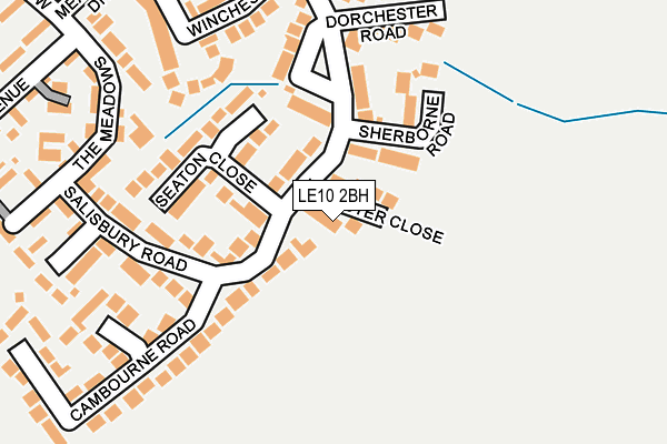LE10 2BH map - OS OpenMap – Local (Ordnance Survey) LE10 2BH map - OS OpenMap – Local (Ordnance Survey)