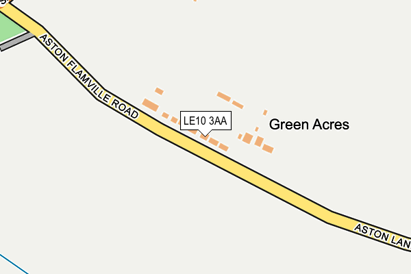 LE10 3AA map - OS OpenMap – Local (Ordnance Survey) LE10 3AA map - OS OpenMap – Local (Ordnance Survey)