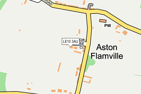 LE10 3AU map - OS OpenMap – Local (Ordnance Survey) LE10 3AU map - OS OpenMap – Local (Ordnance Survey)