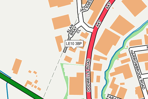 LE10 3BP map - OS OpenMap – Local (Ordnance Survey) LE10 3BP map - OS OpenMap – Local (Ordnance Survey)