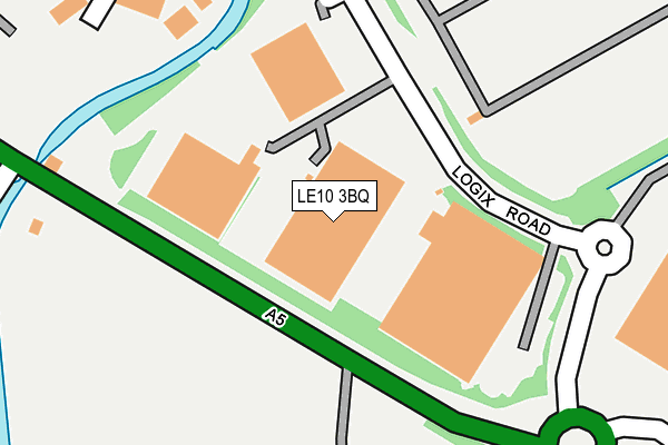 LE10 3BQ map - OS OpenMap – Local (Ordnance Survey) LE10 3BQ map - OS OpenMap – Local (Ordnance Survey)