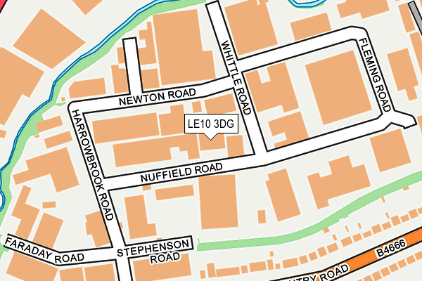 LE10 3DG map - OS OpenMap – Local (Ordnance Survey) LE10 3DG map - OS OpenMap – Local (Ordnance Survey)