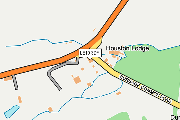LE10 3DY map - OS OpenMap – Local (Ordnance Survey) LE10 3DY map - OS OpenMap – Local (Ordnance Survey)