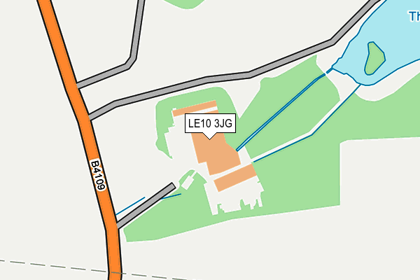 LE10 3JG map - OS OpenMap – Local (Ordnance Survey) LE10 3JG map - OS OpenMap – Local (Ordnance Survey)