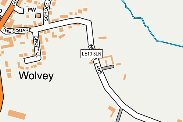 LE10 3LN map - OS OpenMap – Local (Ordnance Survey) LE10 3LN map - OS OpenMap – Local (Ordnance Survey)