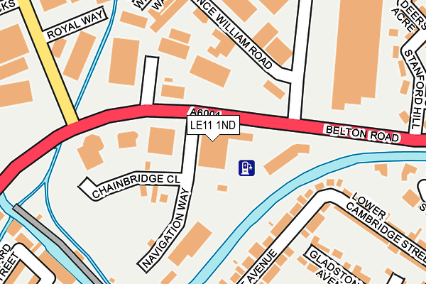LE11 1ND map - OS OpenMap – Local (Ordnance Survey) LE11 1ND map - OS OpenMap – Local (Ordnance Survey)