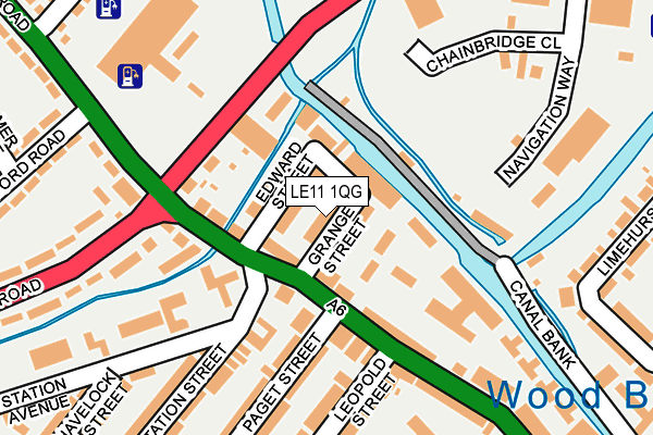 LE11 1QG map - OS OpenMap – Local (Ordnance Survey) LE11 1QG map - OS OpenMap – Local (Ordnance Survey)