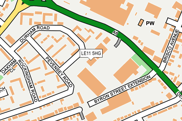 LE11 5HG map - OS OpenMap – Local (Ordnance Survey) LE11 5HG map - OS OpenMap – Local (Ordnance Survey)