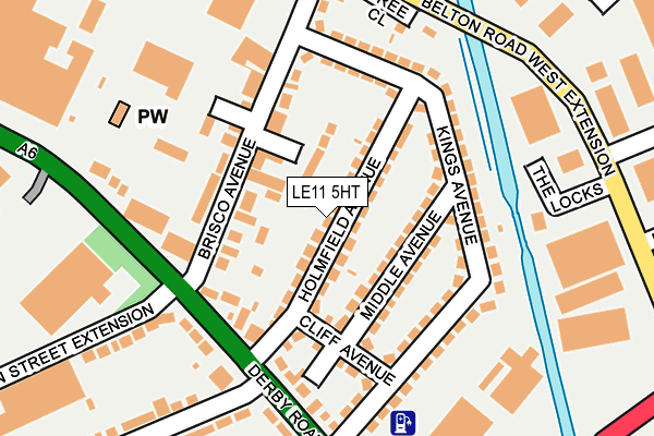 LE11 5HT map - OS OpenMap – Local (Ordnance Survey) LE11 5HT map - OS OpenMap – Local (Ordnance Survey)