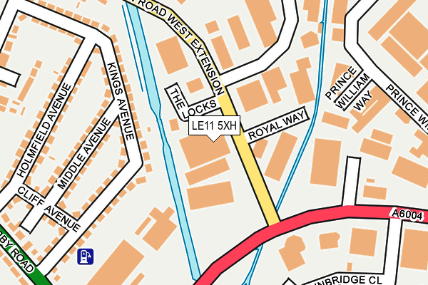 LE11 5XH map - OS OpenMap – Local (Ordnance Survey) LE11 5XH map - OS OpenMap – Local (Ordnance Survey)