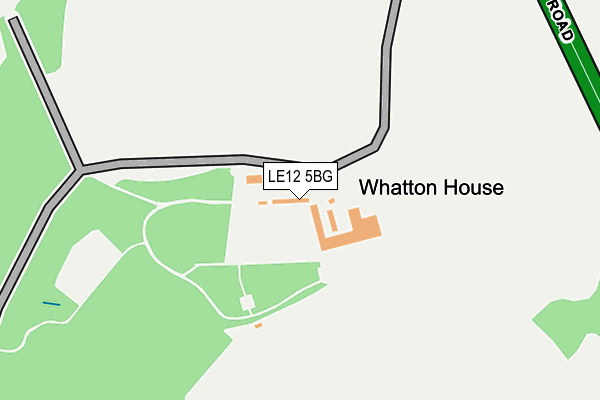 LE12 5BG map - OS OpenMap – Local (Ordnance Survey) LE12 5BG map - OS OpenMap – Local (Ordnance Survey)