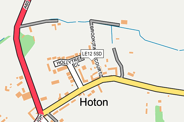 LE12 5SD map - OS OpenMap – Local (Ordnance Survey) LE12 5SD map - OS OpenMap – Local (Ordnance Survey)