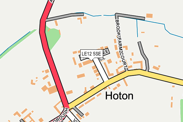 LE12 5SE map - OS OpenMap – Local (Ordnance Survey) LE12 5SE map - OS OpenMap – Local (Ordnance Survey)