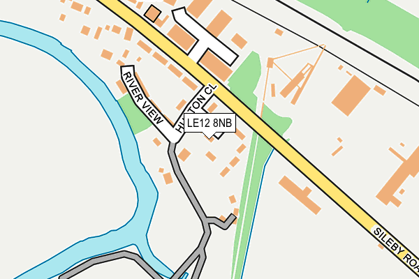 LE12 8NB map - OS OpenMap – Local (Ordnance Survey) LE12 8NB map - OS OpenMap – Local (Ordnance Survey)