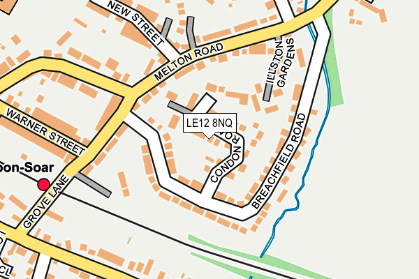LE12 8NQ map - OS OpenMap – Local (Ordnance Survey) LE12 8NQ map - OS OpenMap – Local (Ordnance Survey)