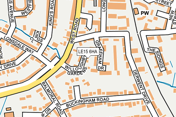 LE15 6HA map - OS OpenMap – Local (Ordnance Survey) LE15 6HA map - OS OpenMap – Local (Ordnance Survey)
