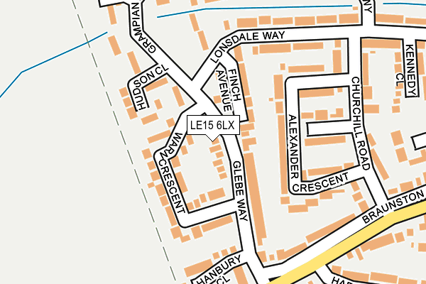 LE15 6LX map - OS OpenMap – Local (Ordnance Survey) LE15 6LX map - OS OpenMap – Local (Ordnance Survey)