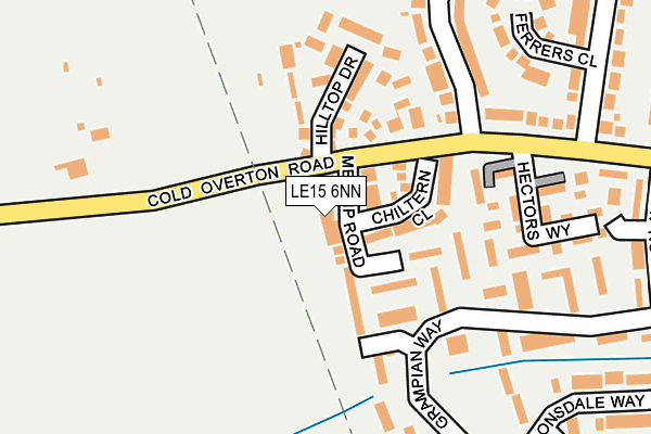 LE15 6NN map - OS OpenMap – Local (Ordnance Survey) LE15 6NN map - OS OpenMap – Local (Ordnance Survey)