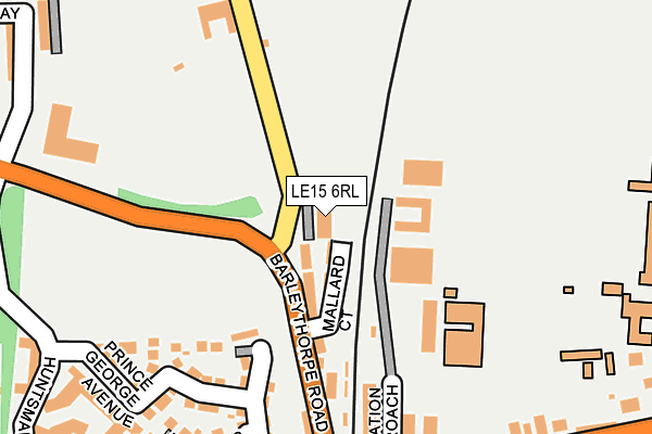LE15 6RL map - OS OpenMap – Local (Ordnance Survey) LE15 6RL map - OS OpenMap – Local (Ordnance Survey)