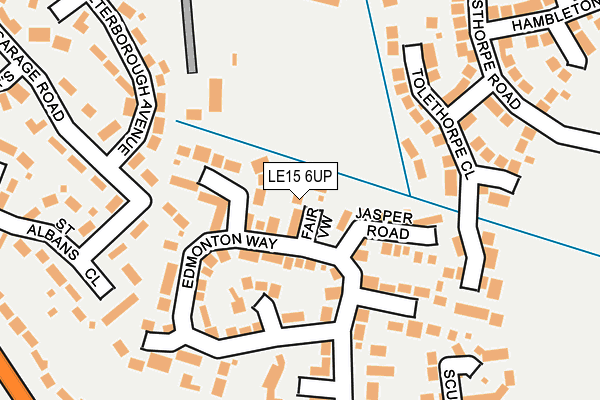 LE15 6UP map - OS OpenMap – Local (Ordnance Survey) LE15 6UP map - OS OpenMap – Local (Ordnance Survey)
