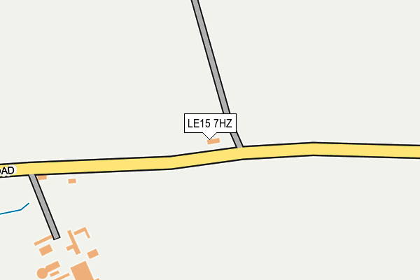 LE15 7HZ map - OS OpenMap – Local (Ordnance Survey) LE15 7HZ map - OS OpenMap – Local (Ordnance Survey)