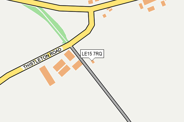 LE15 7RQ map - OS OpenMap – Local (Ordnance Survey) LE15 7RQ map - OS OpenMap – Local (Ordnance Survey)